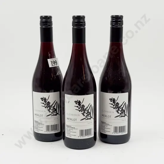 Three Cleanskin Australian Merlot