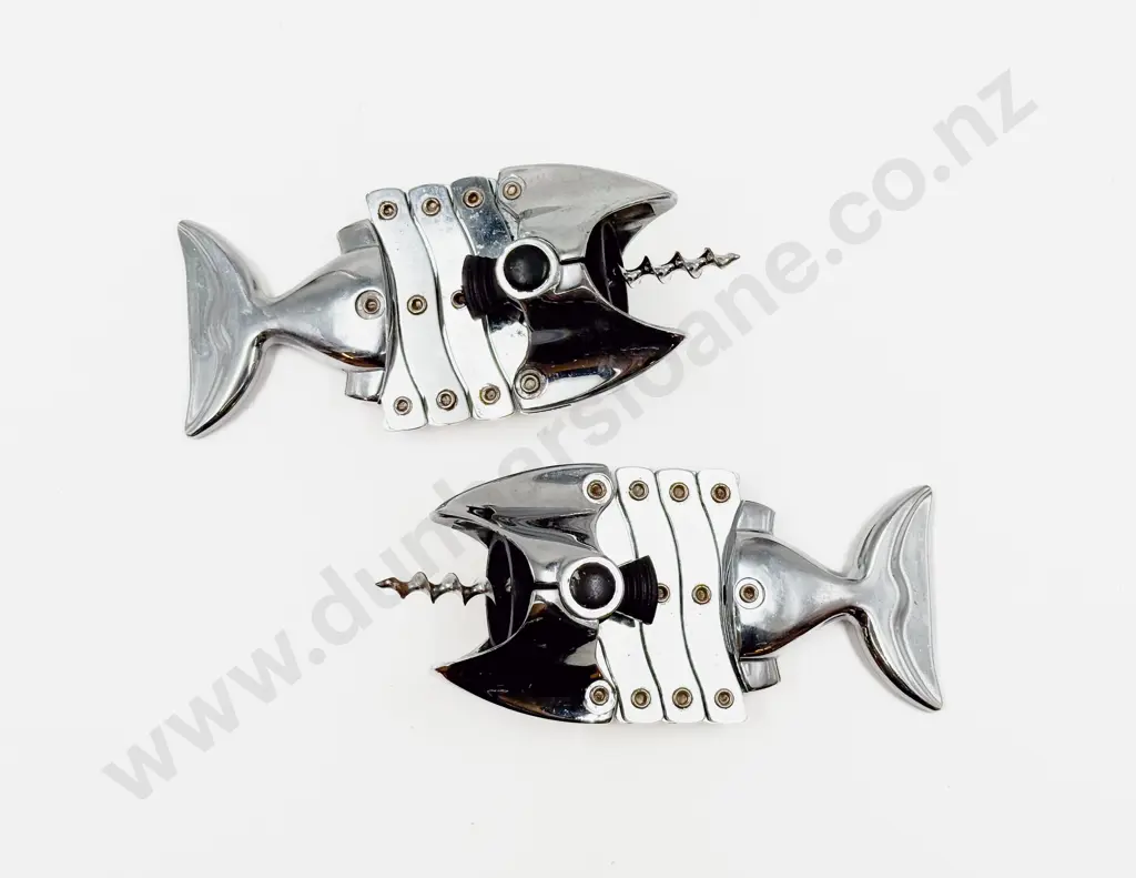 Pair of Fish Form Corkscrews Image 1++