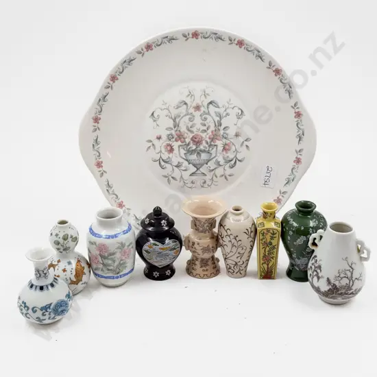 Assorted Miniature Vases etc