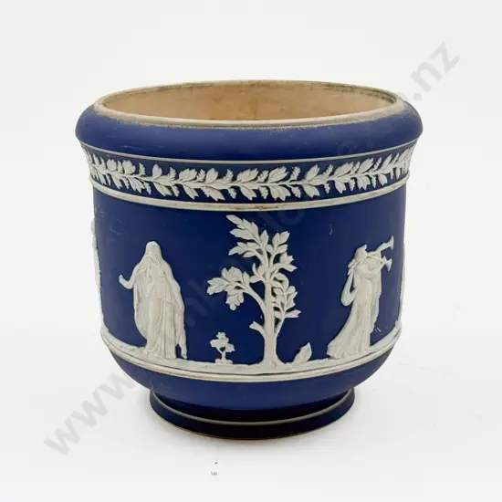 Tunstall Jasperware Planter