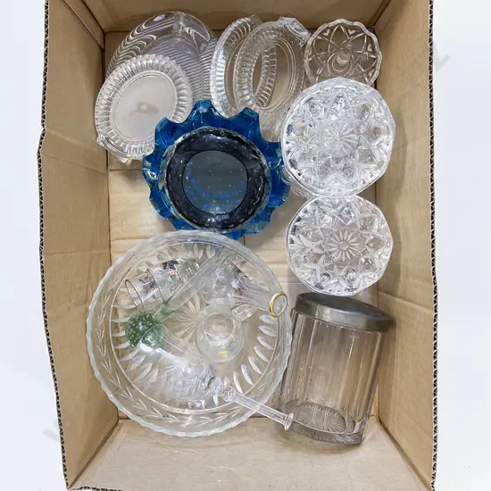 Qty of Assorted Glassware