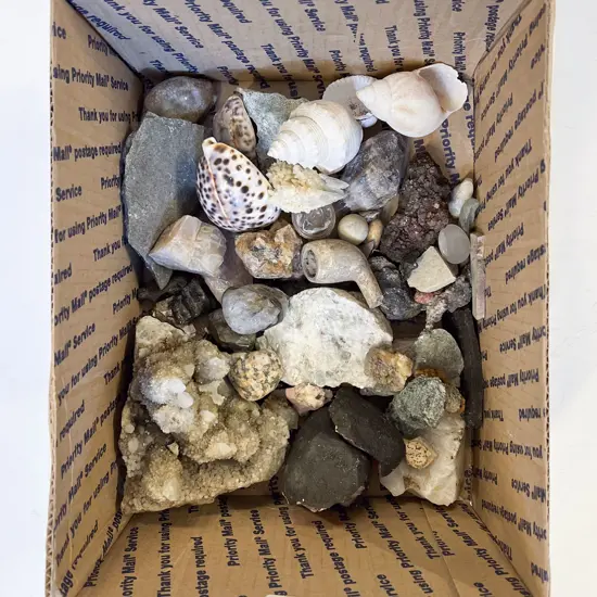 Qty of Assorted Mineral and Geological Samples Including one Piece of Greenstone