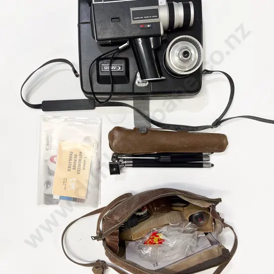 Canon 518SV Super Eight & Assorted