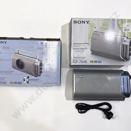 Two Boxed Sony Radios