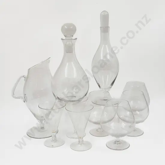 Quantity of Assorted Glassware