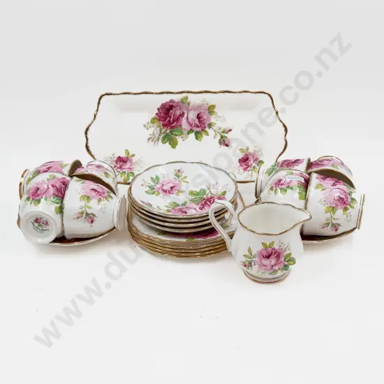 Royal Albert "American Beauty" Pattern Tea China