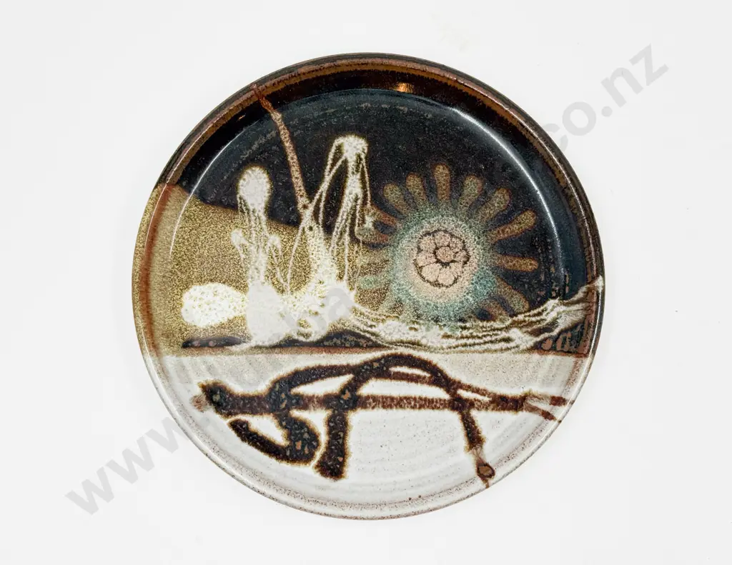 Brian Gartside Pottery Plate Image 1++