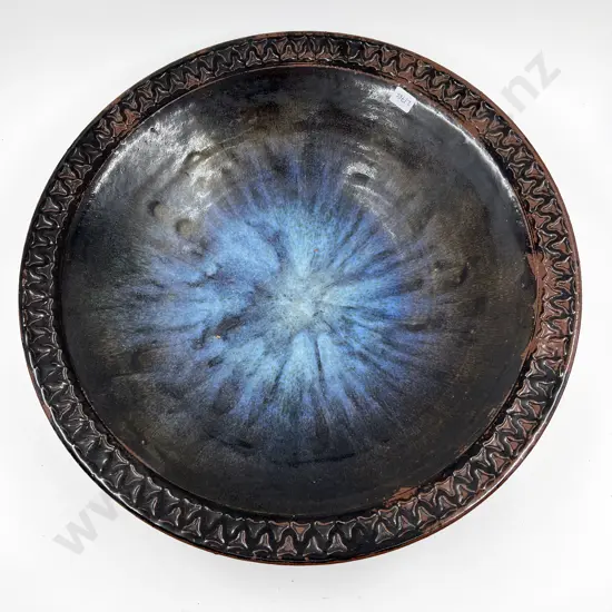 Large NZ Pottery Table Bowl