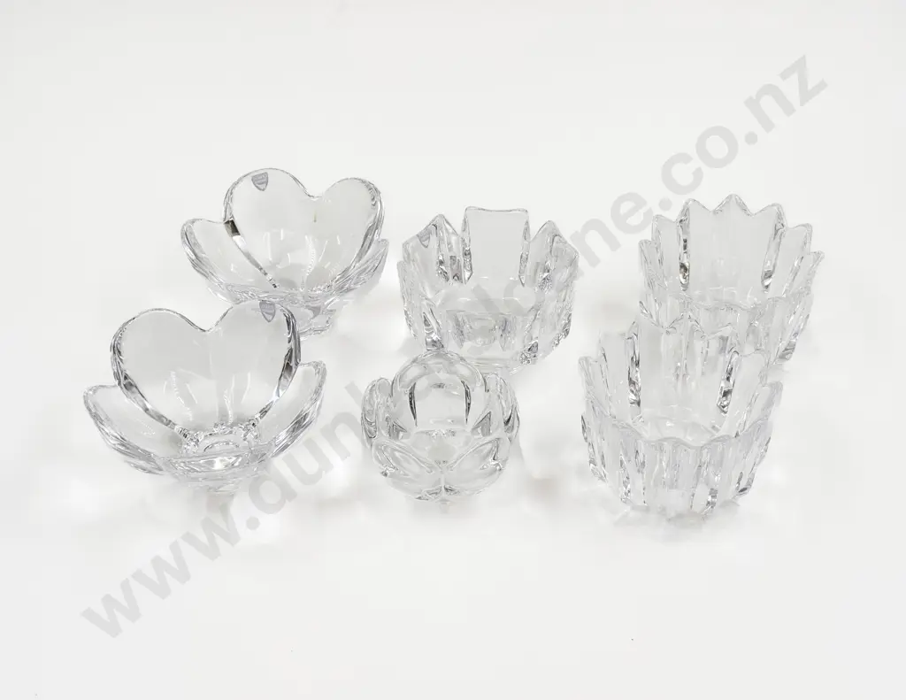 Six Assorted Orrefors Dishes Image 1++