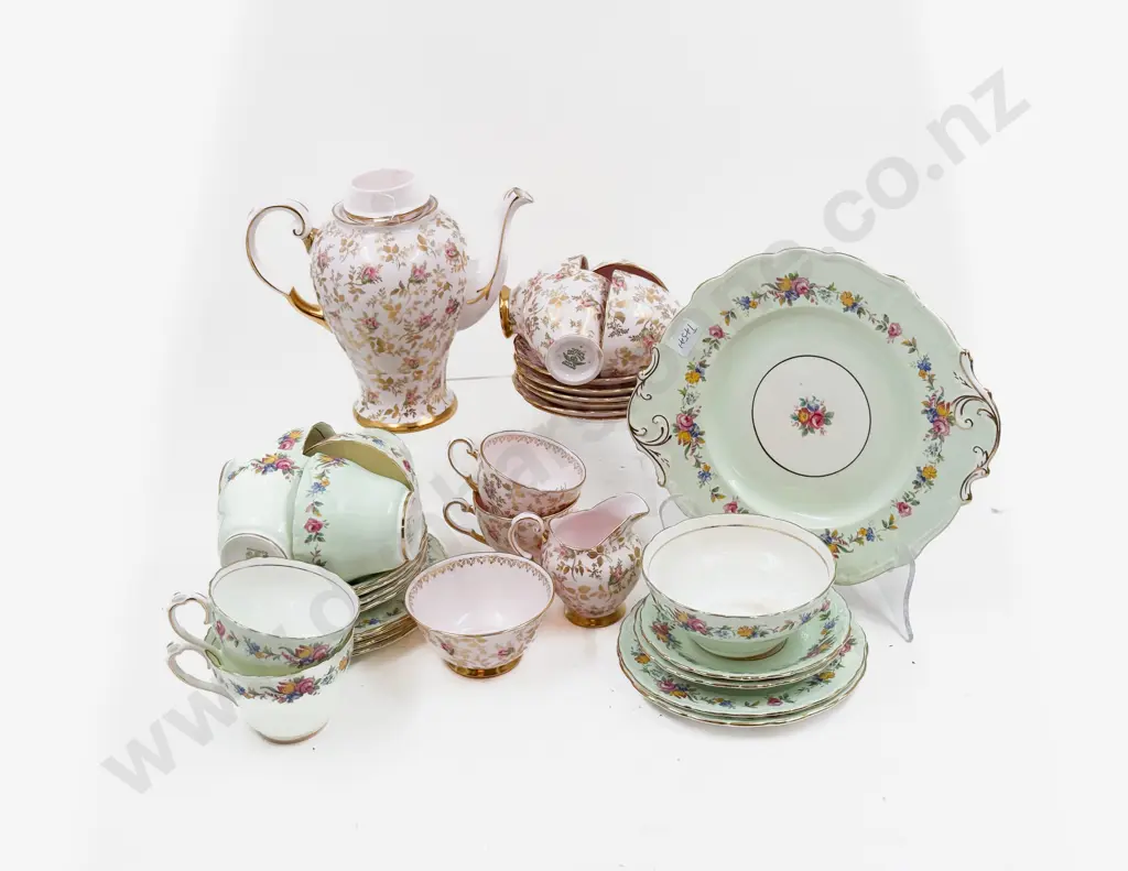 Two Fancy China Part Teasets Image 1++