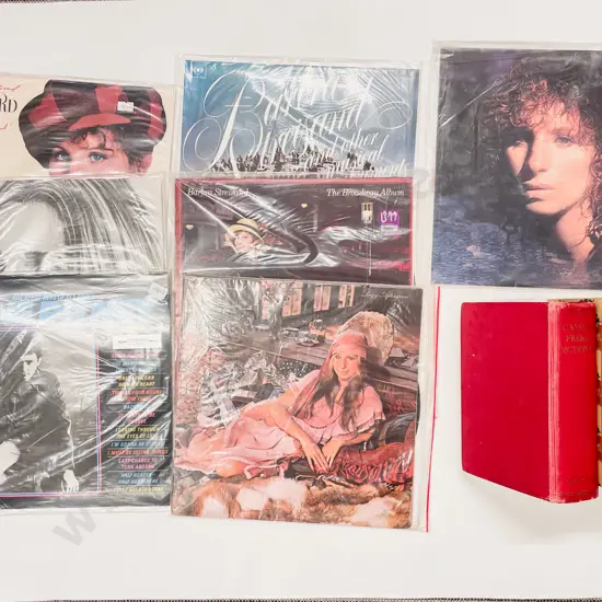 Quantity of Assorted Vintage Records & Books