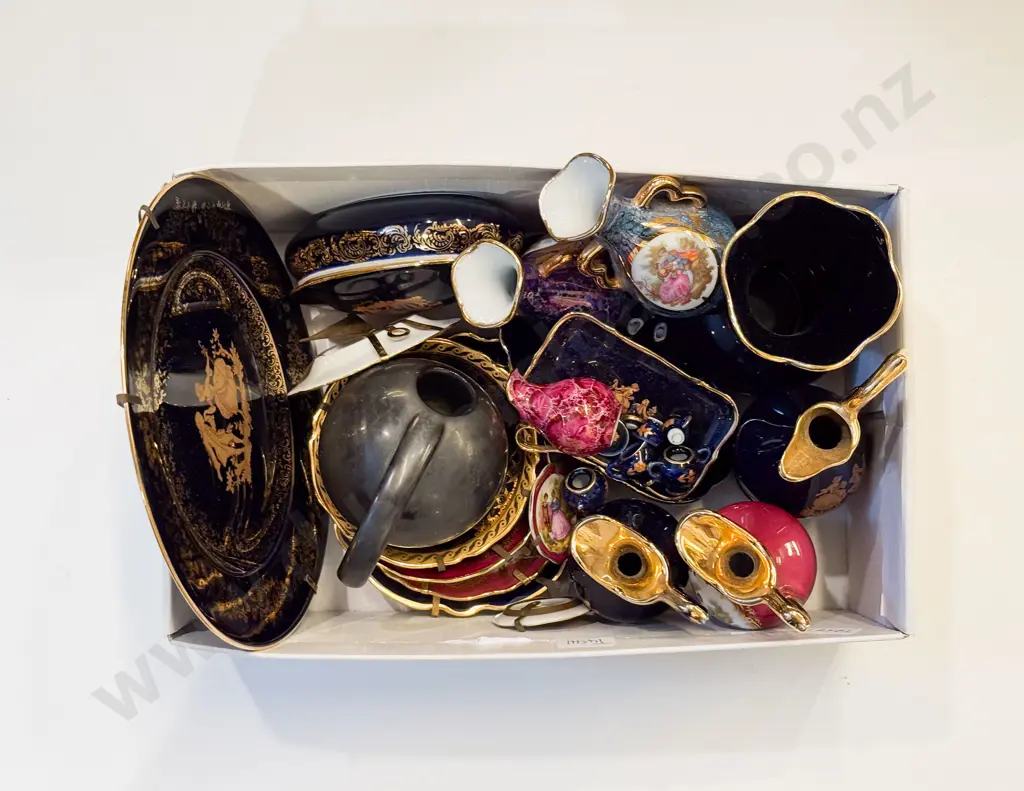 Box Quantity of Assorted Limoges Image 1++