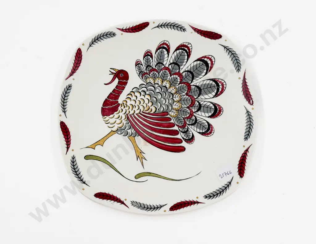 Midwinter "Gay Gobbler" Plate Image 1++