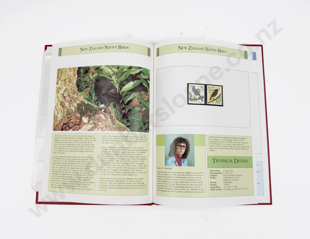 The NZ Stamp Collection 1985 Image 1++