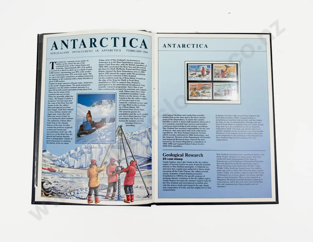 The NZ Stamp Collection 1984 Image 1++