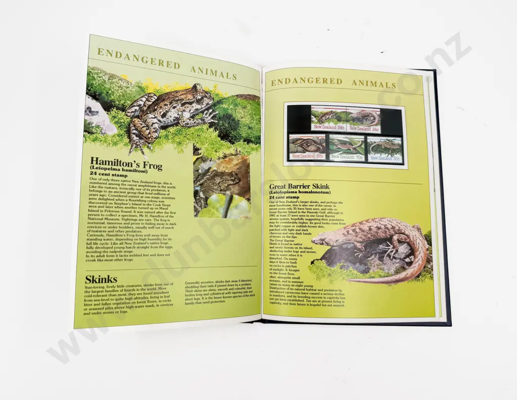 The NZ Stamp Collection 1984 Image 1++