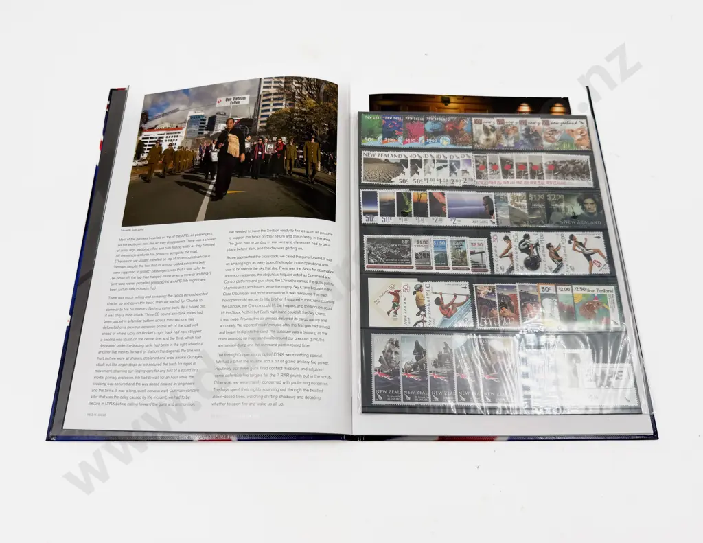 NZ 2008 Stamp Collection Album Image 1++