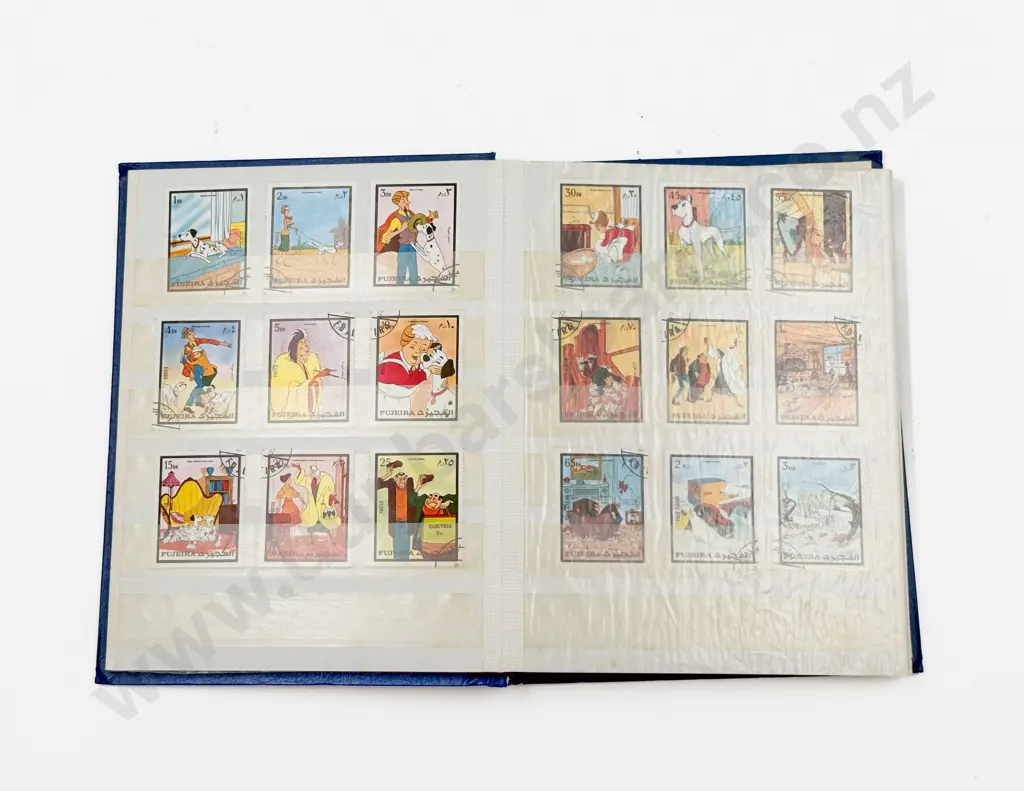 Stock Book ALbum World Disney Pictorial Stamps Image 1++
