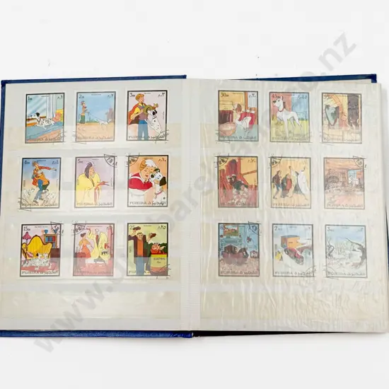 Stock Book ALbum World Disney Pictorial Stamps