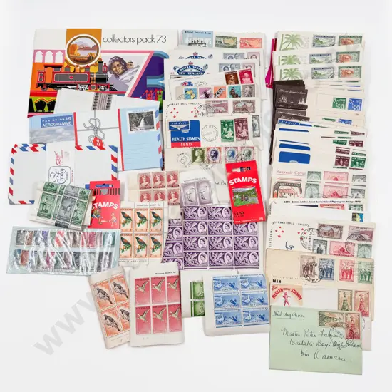 Qty Manly NZ Pre-Decimal FDC's with Some Blocks and Assorted