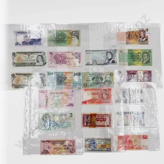 Australia and Commonwealth Assorted Bank Notes (22)
