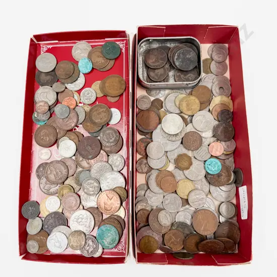 Qty NZ Commonwealth and World Vintage Coinage