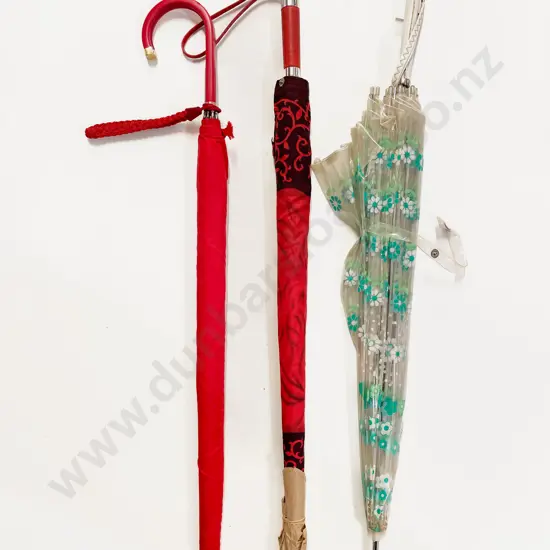 Three Vintage Umbrellas