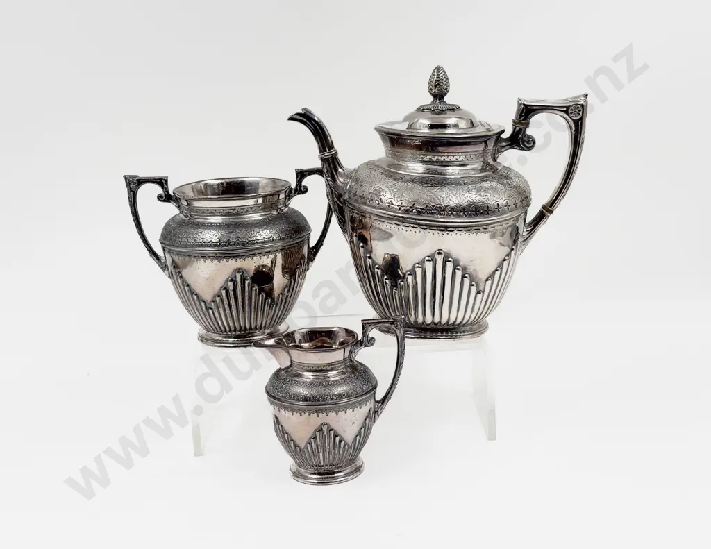 Three Piece S/P Teaset Image 1++