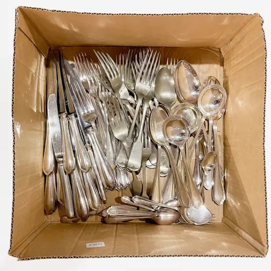 Box of Assorted S/P Cutlery
