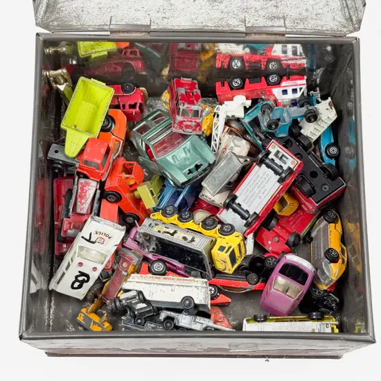 Quantity of Assorted Toy Cars