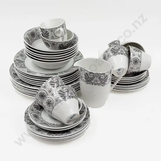 Spanish Ironstone Part Dinnerset