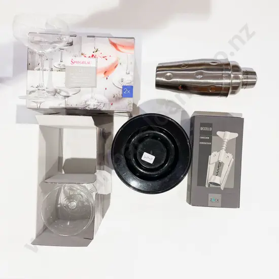 Box Quantity of Assorted incl Cocktail Shaker