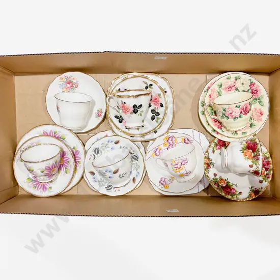 Box Quantity of Assorted Fancy Tea China