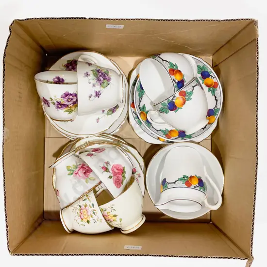 Box Quantity of Assorted Fancy Tea China