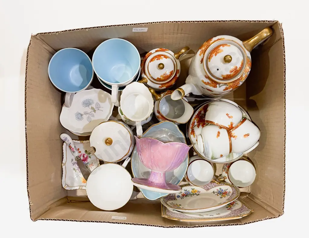 Box Quantity of Assorted Fancy China incl RCD & Maling Image 1++