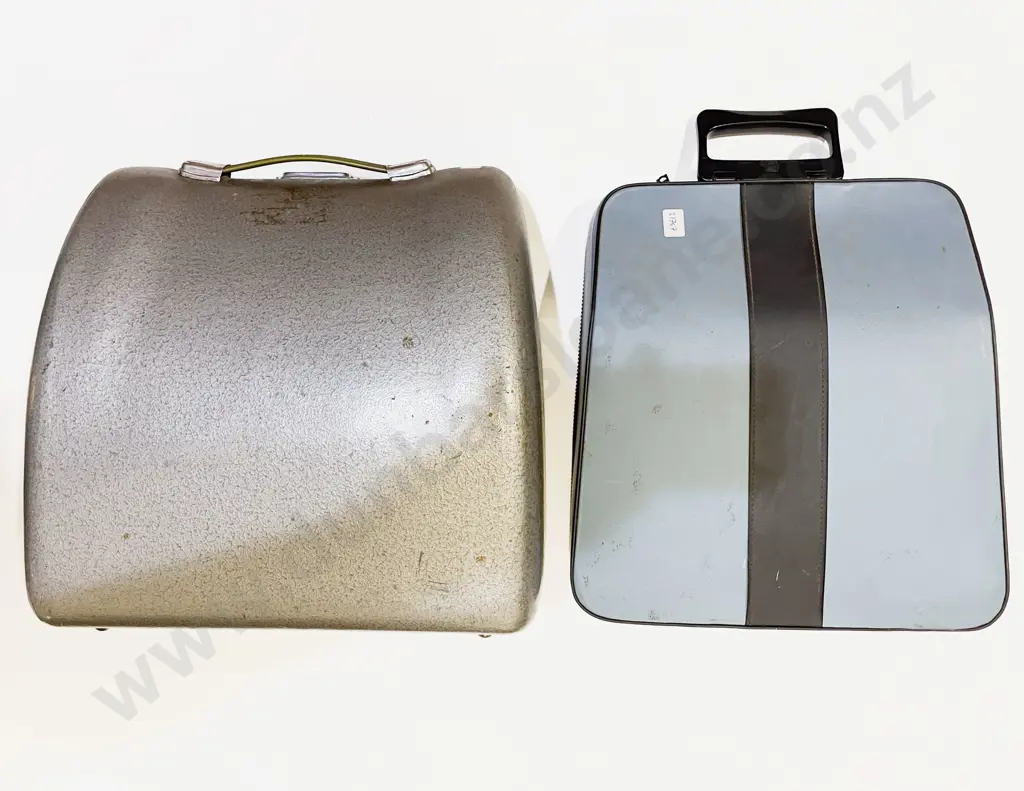 Two Typewriters in Travel Cases Image 1++