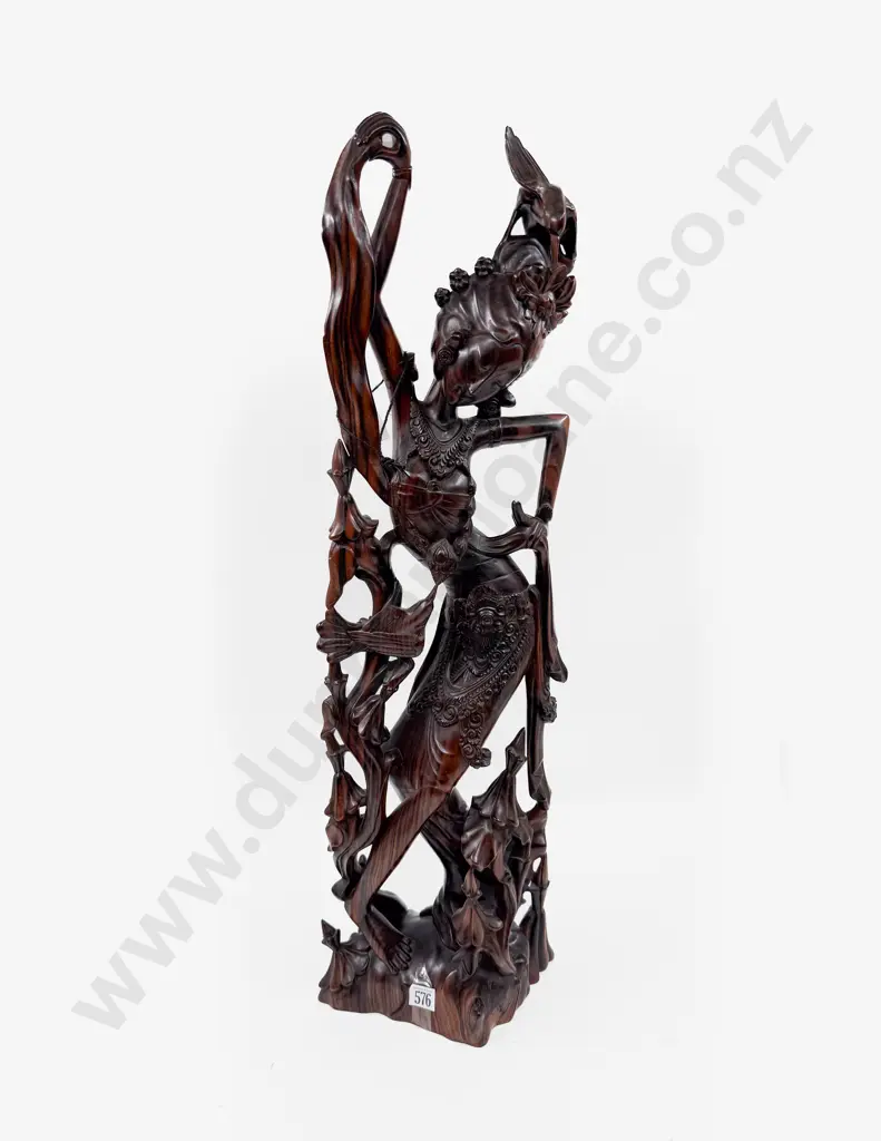 Indonesian Rosewood Ancestral Figure Image 1++