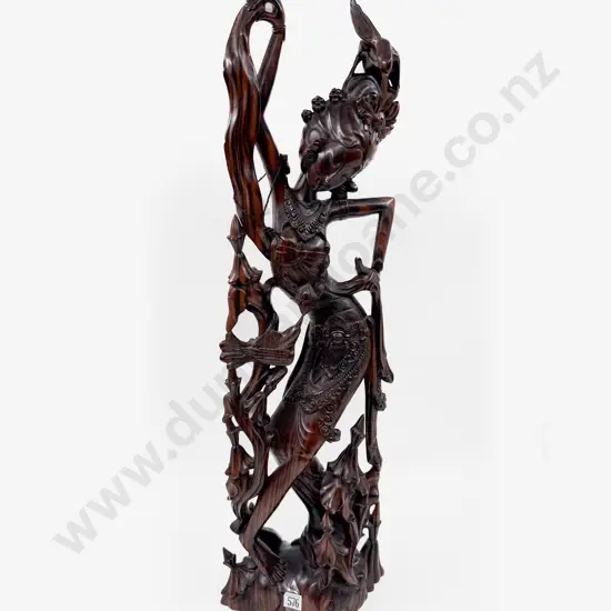 Indonesian Rosewood Ancestral Figure