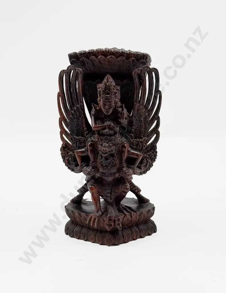 Carved Indonesian Immortal Figure Group Image 1++