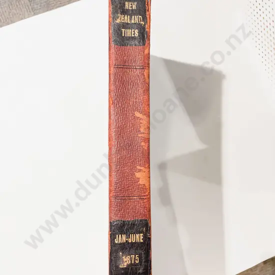 New Zealand Times Jan - June 1875