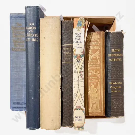 Boxed of Assorted Vintage Books