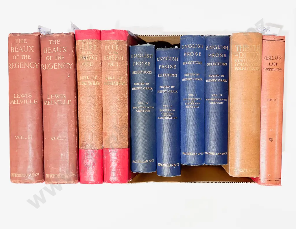 English Prose Selections Vol I - IV & Assorted Vintage Books Image 1++
