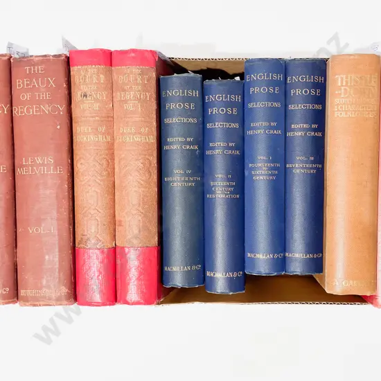 English Prose Selections Vol I - IV & Assorted Vintage Books