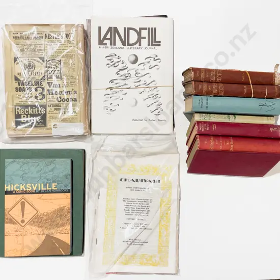 Boxed Quantity of Assorted Vintage Books & Annuals Etc