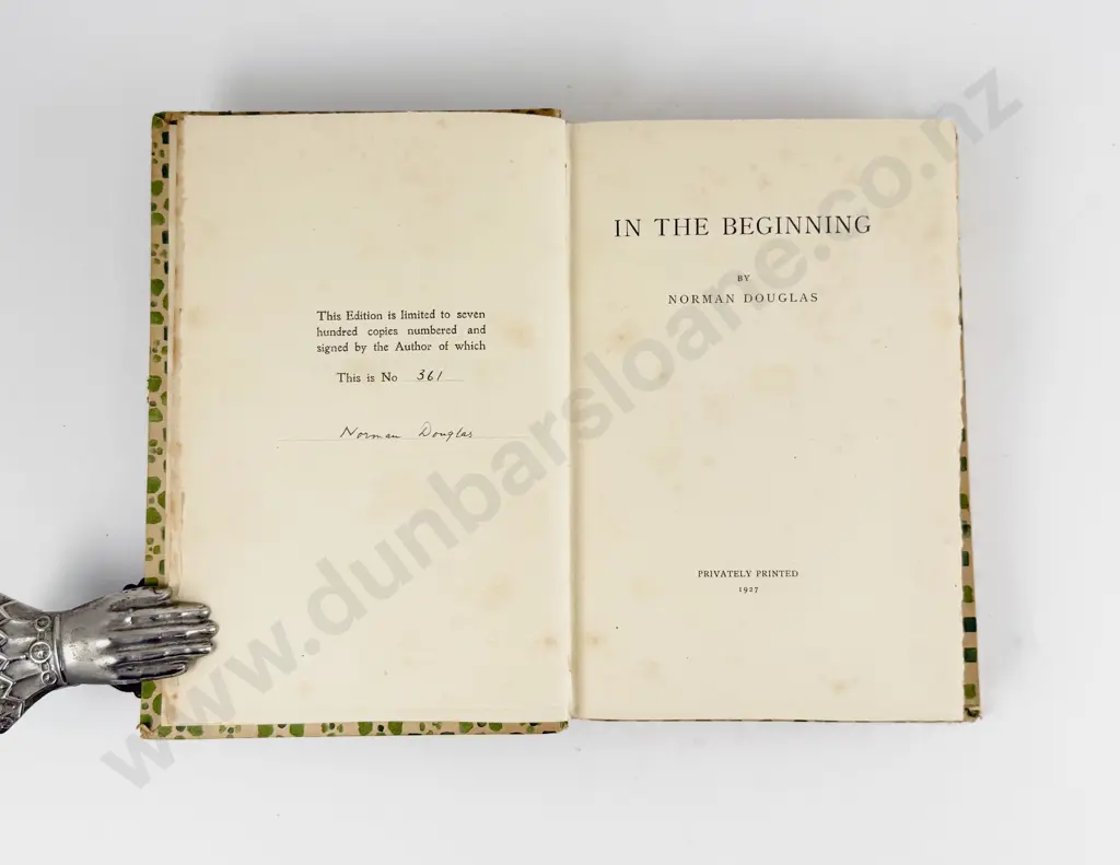 Douglas Norman - In The Beginning Image 1++