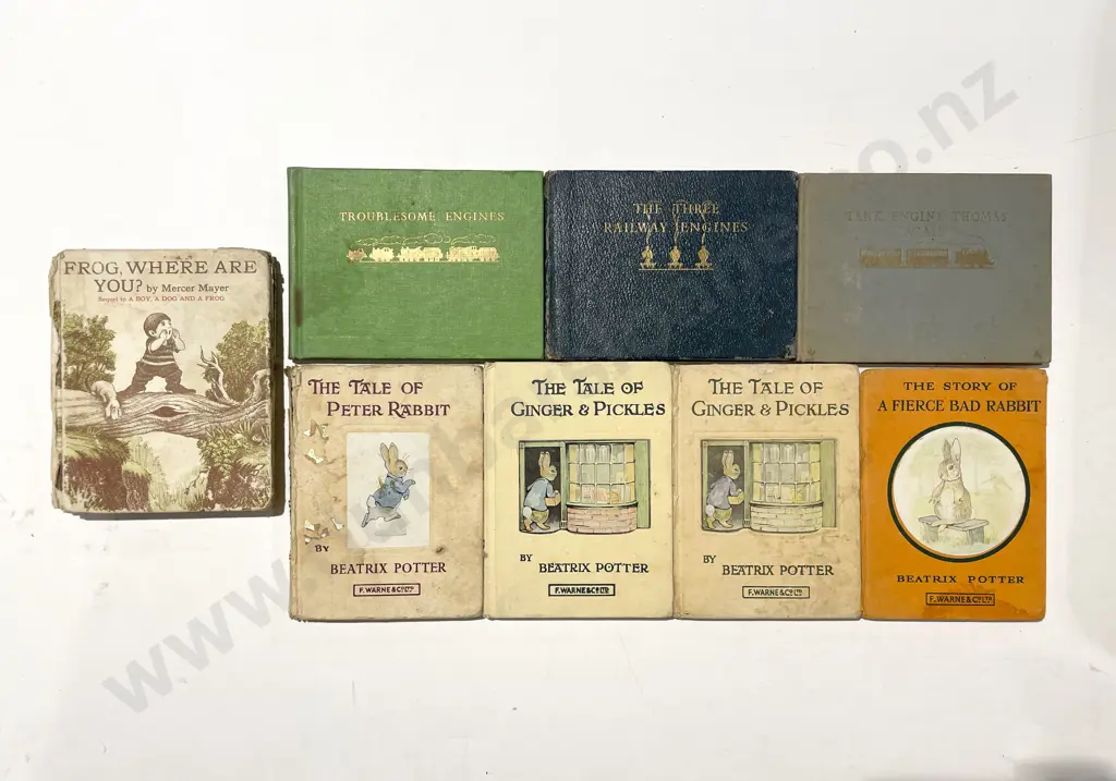 Quantity of Assorted Small Vintage Children's Books Including Beatrix Potter Image 1++