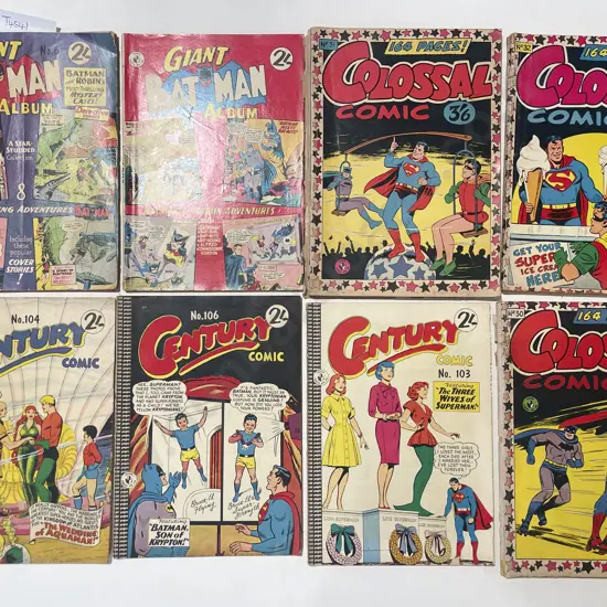 Quantity of Assorted Vintage Comics Including Century & Colossal