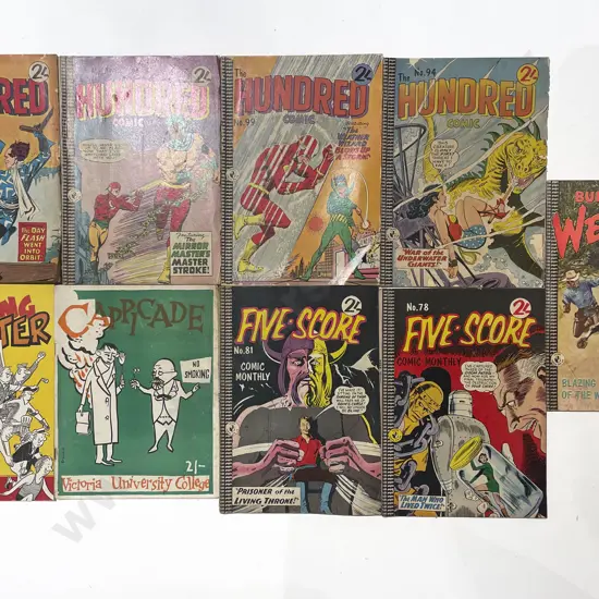 Quantity of Assorted Vintage Comics Including All Star & Mighty Etc