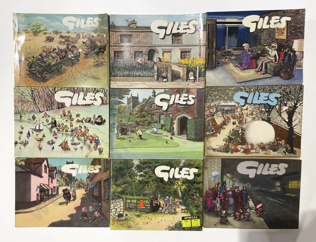 Quantity of Assorted Comic Strip Books Including Footrot Flats Image 1++