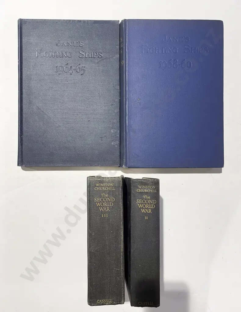 Quantity of Assorted War Reference Volumes Image 1++